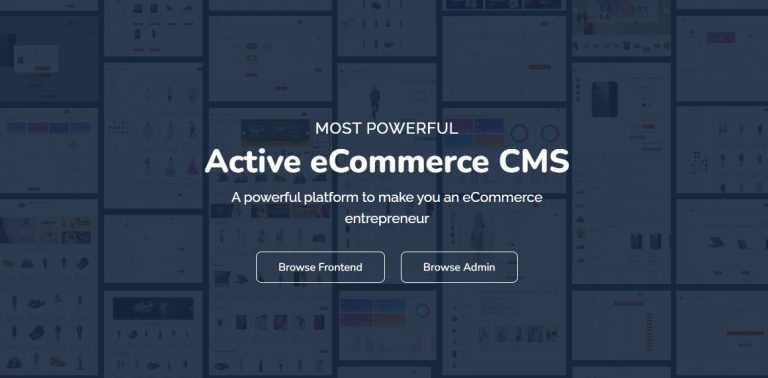 Download Active eCommerce CMS