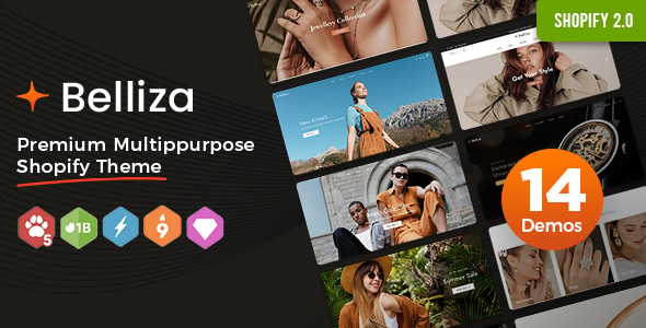 Download Belliza Multipurpose eCommerce Store Shopify Theme