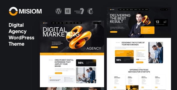 Download Misiom Digital Agency Services WordPress Theme