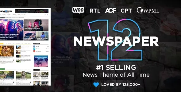 Download Newspaper News & WooCommerce WordPress Theme
