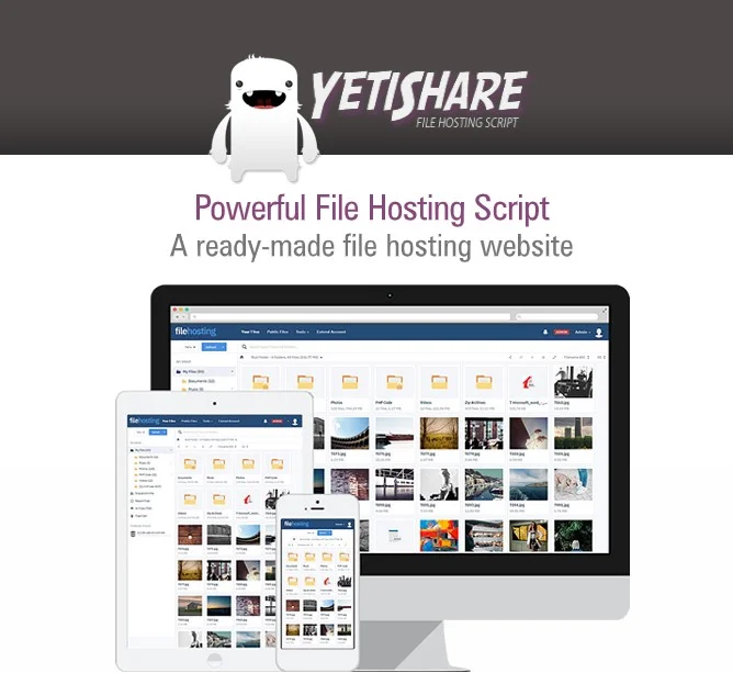 Download YetiShare File Hosting Script