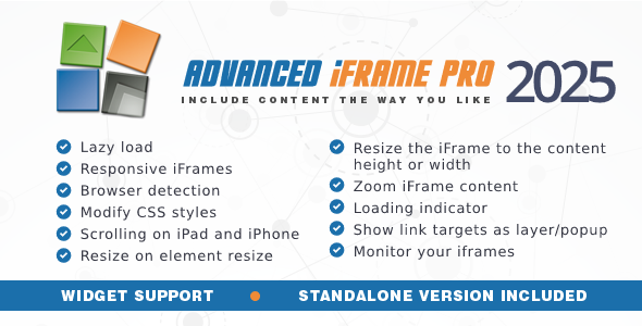 Download Advanced iFrame Pro Plugin For WordPress