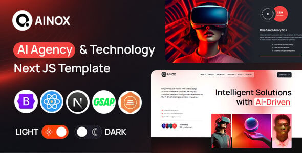 Download Ainox AI Agency Next JS Template