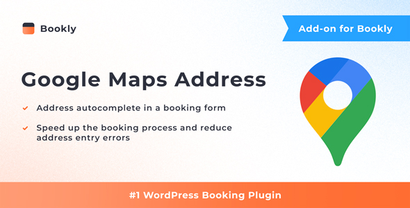 Download Bookly Google Maps Address (Add-on)