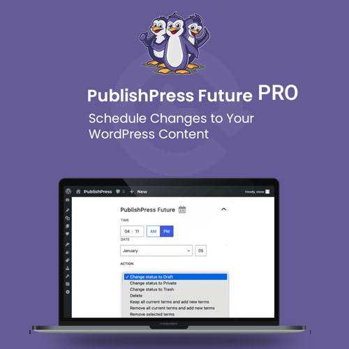 Download PublishPress Future Pro WordPress Plugin