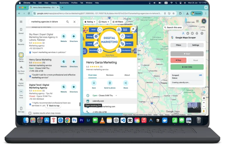 Download Google Maps Scraper Pro