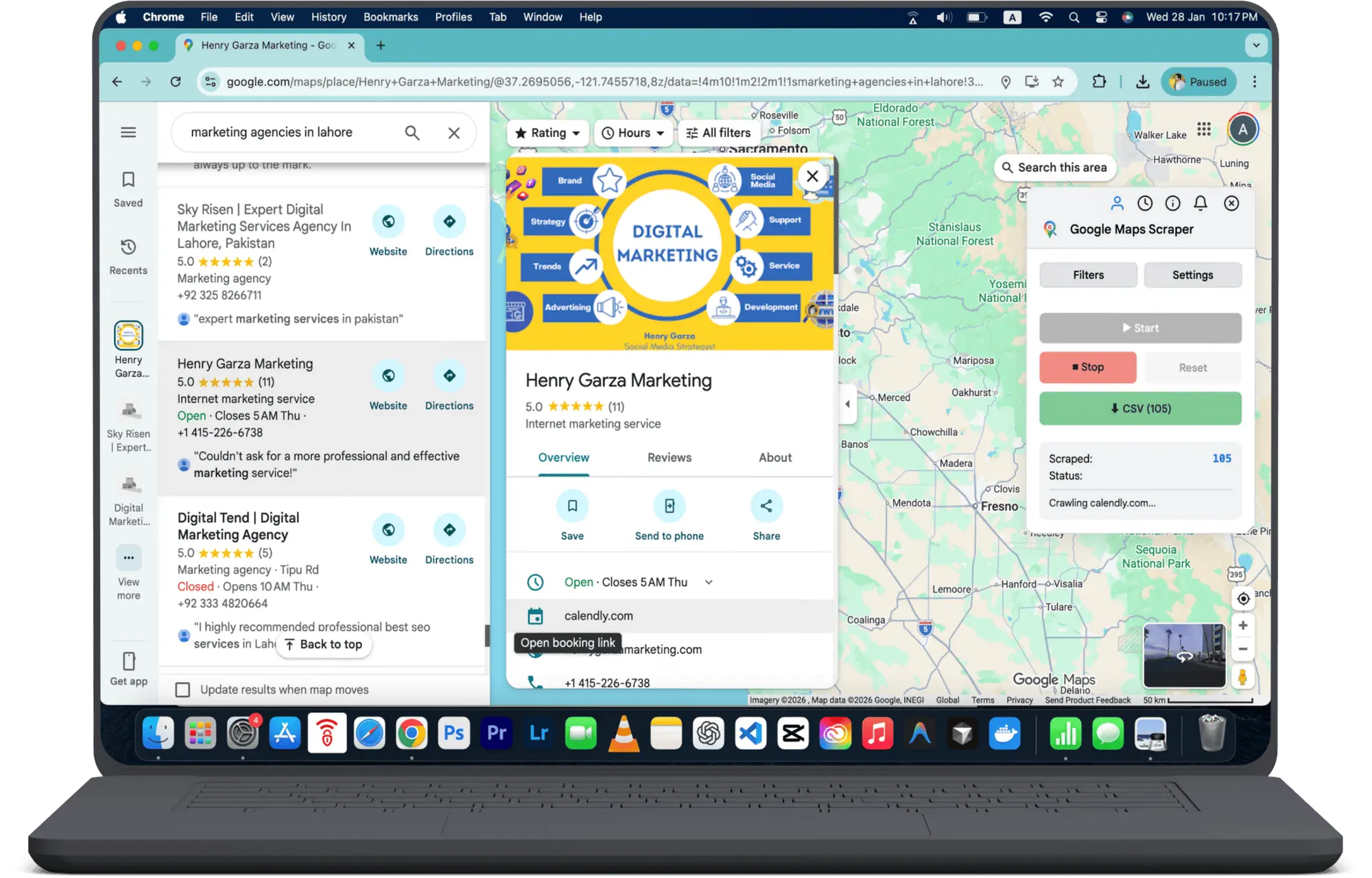 Download Google Maps Scraper Pro