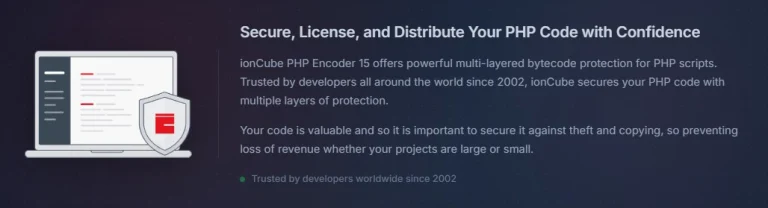 Download ionCube PHP Encoder
