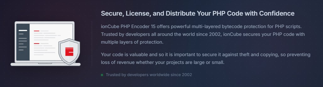 Download ionCube PHP Encoder
